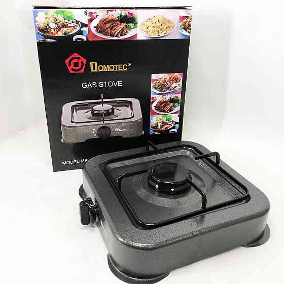 Газовая плита DOMOTEC MS-6601 на 1 конфорку. Цвет: серый IS-75 Львов