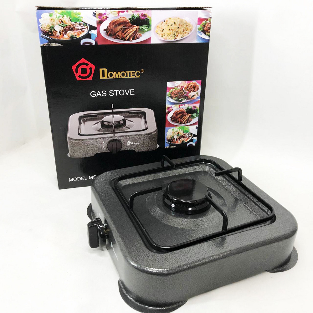 Газовая плита DOMOTEC MS-6601 на 1 конфорку. Цвет: серый IS-75 Львов - изображение 3