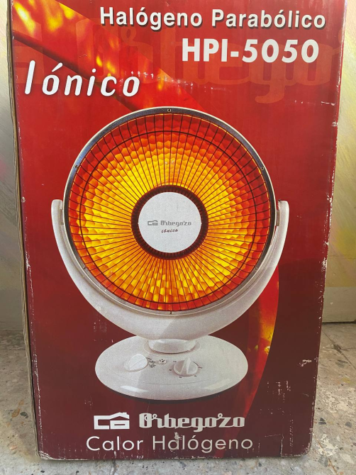 Б/В Інфрачервоний галогенний обігрівач Orbegozo HPI-5050-Ionic 800W Енергоефективний кімнатний електрообігрівач Київ - фото 10