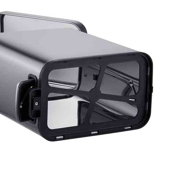 Відро для сміття з плавним закриттям прямокутне Mixxus Premium Quadro-TC0105 SS Color 5л колір нерж ( 32168 ) Харьков
