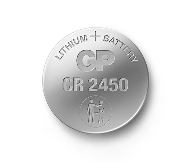 Батарейка таблетка GP CR2450 3.0 V літієва 5 шт блістер Рівне - фото 2