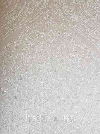 Текстильні шпалери на флізеліновій основі Cador Rasch Textil 086712 вензелі бежевий Київ