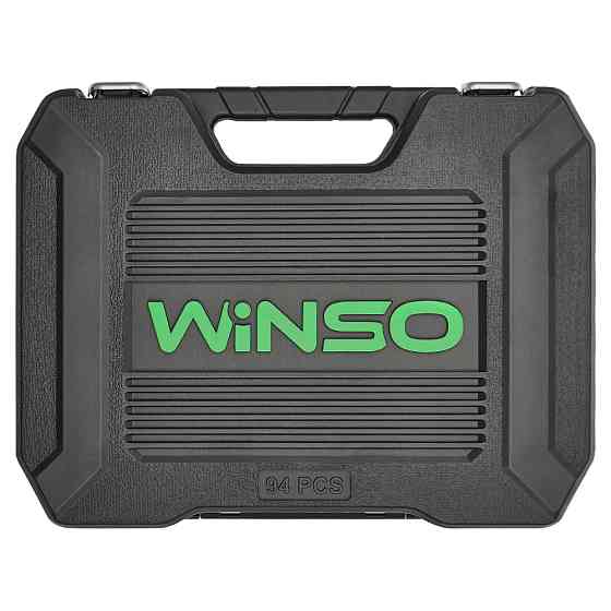 Професійний набір інструментів в кейсі Winso Pro 1/2", 1/4" 72 T, CR-V, 94од. Львів