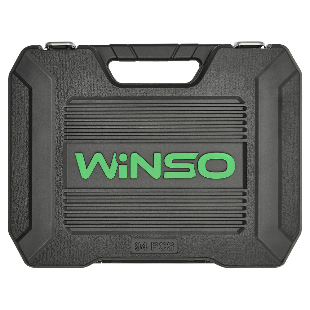 Професійний набір інструментів в кейсі Winso Pro 1/2", 1/4" 72 T, CR-V, 94од. Львів - фото 2