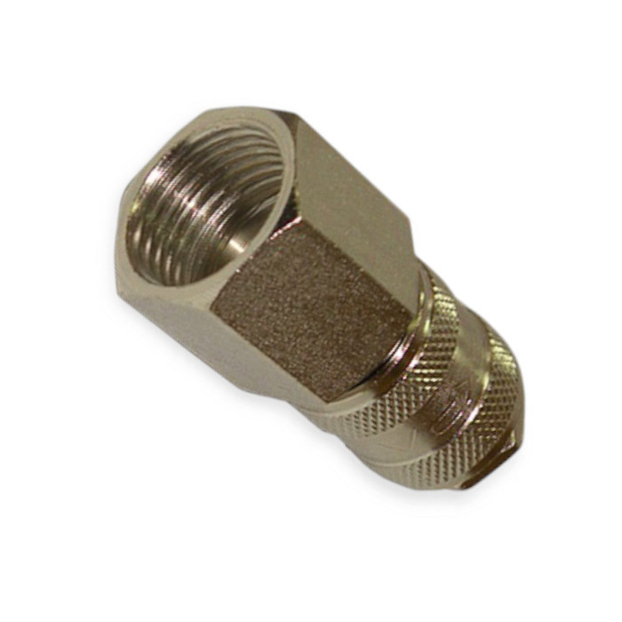 Быстросьёмное соединение с клапаном под резьбу 1/4