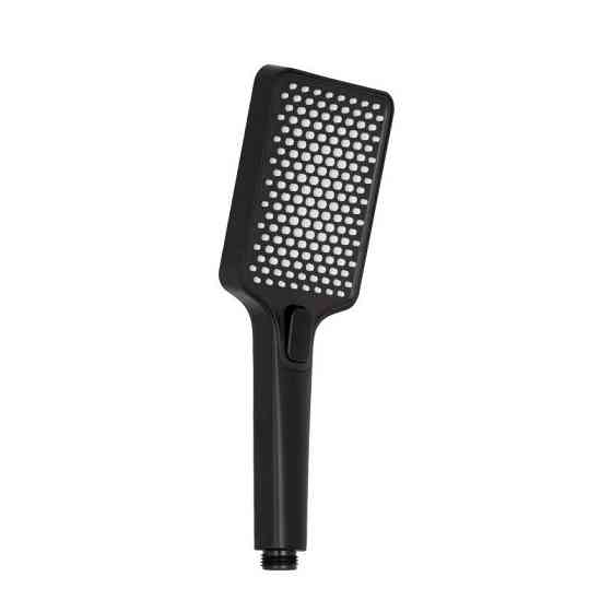 Лейка для ручного душа Qtap Rucni 140x95 мм прямоугольная QTRUC125BLM45959 Black Matt Харьков
