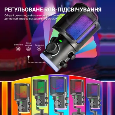 Мікрофон Fifine TAM6 Black (TAM6) Вінниця - фото 7