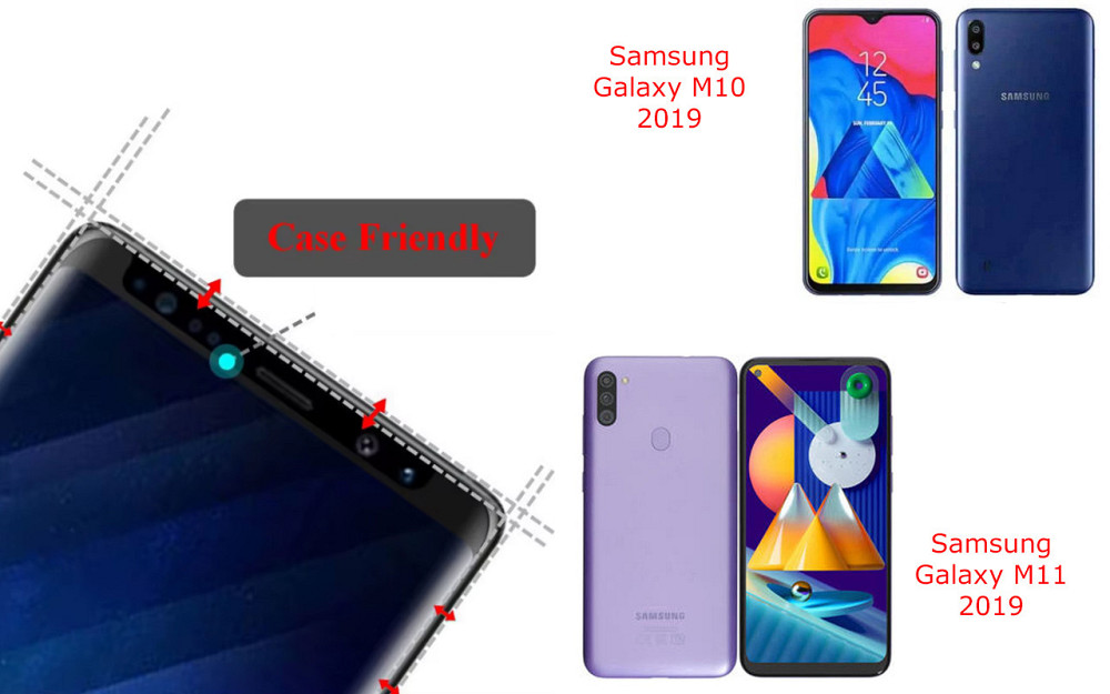 Захисне скло HyperGlass Pro для Samsung Galaxy M10 2019, Galaxy M11 2019 – максимальна чутливість та захист Київ - фото 4