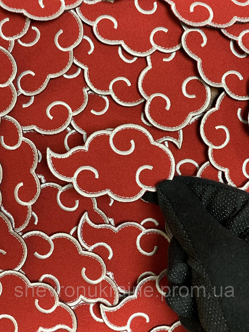 Шеврон Облако Акацки (Форма контурная. На липучке) Размер 5x8см Киев - изображение 5