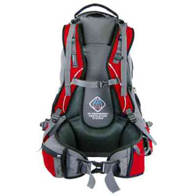 Рюкзак туристический Terra Incognita Tirol 35 red / gray (4823081500759) Винница