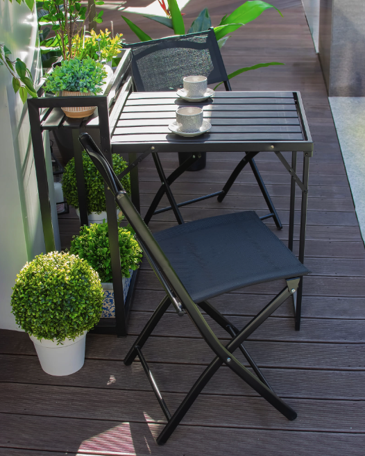 Комплект балконних меблів Jumi Kirbi з тумбою + 2 крісла Киев - изображение 6