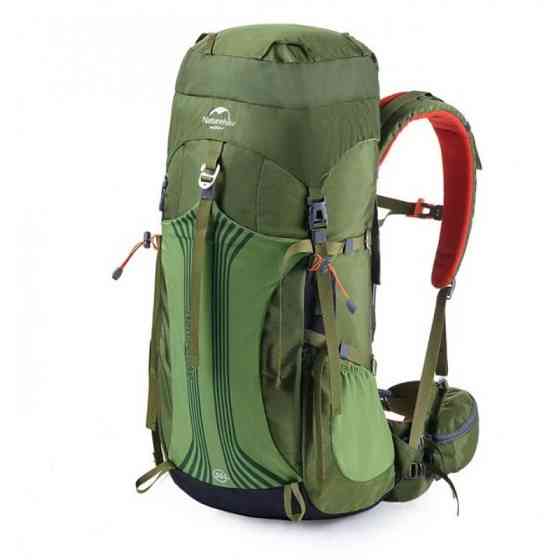 Туристичний рюкзак Naturehike NH16Y065-Q 65 л + 5 л (Зелений) Вінниця