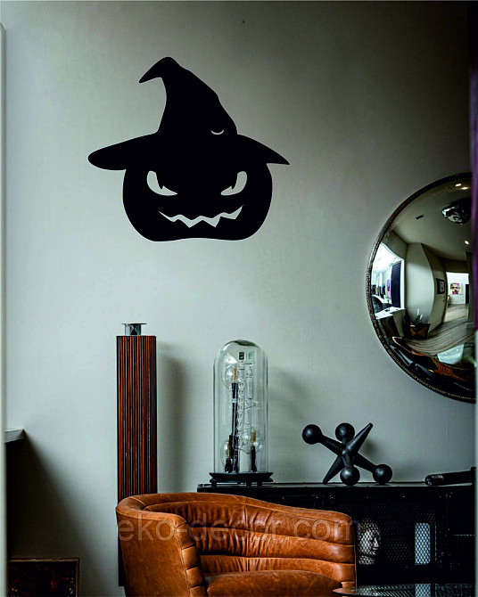 Декоративне настінне Панно «Хелловін - гарбуз», Декор на стену Київ - фото 9