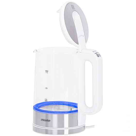 Електрочайник Mesko MS 1301 white 1850-2200Вт/ 1.7л/ скло/ встановлення температури Вінниця