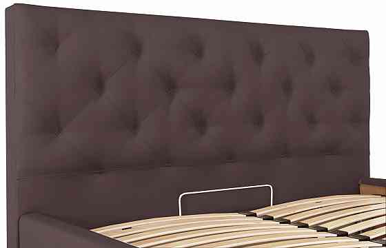 Кровать Двуспальная Bristol Comfort 180 х 190 см Fly 2231 С подъемным механизмом и нишей для белья Темно-коричневый Киев