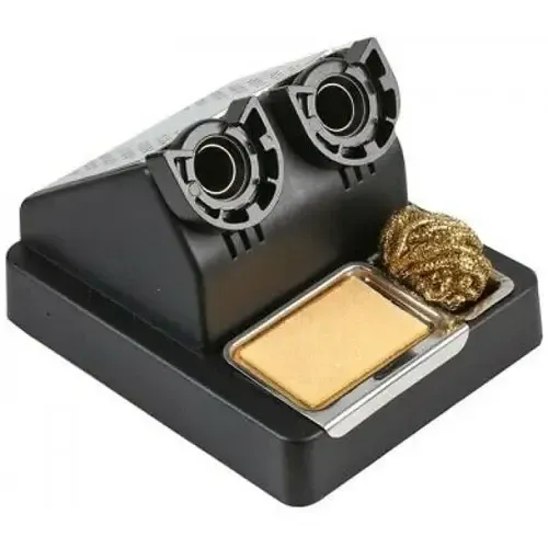 Підставка під два паяльника ZD-11S з металевою губкою Полтава - фото 1