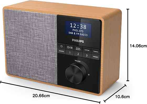 Philips портативное радио Bluetooth DAB/FM 3
