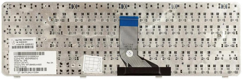 Клавиатура для ноутбука HP Compaq Presario CQ61 Black, RU Вінниця - фото 3