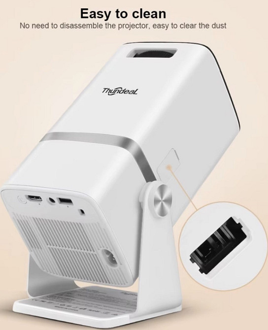 Новий проектор Thundeal TD80W  Android 13, WiFi, FullHD, 450 Ansi Київ - фото 4