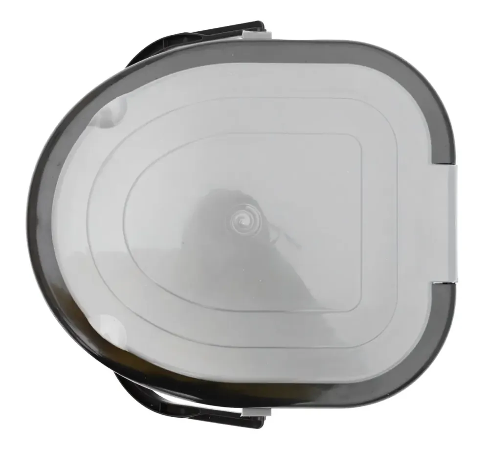 Ведро-туалет пластиковый 15 литров, серое (Горизонт) Харьков - изображение 3