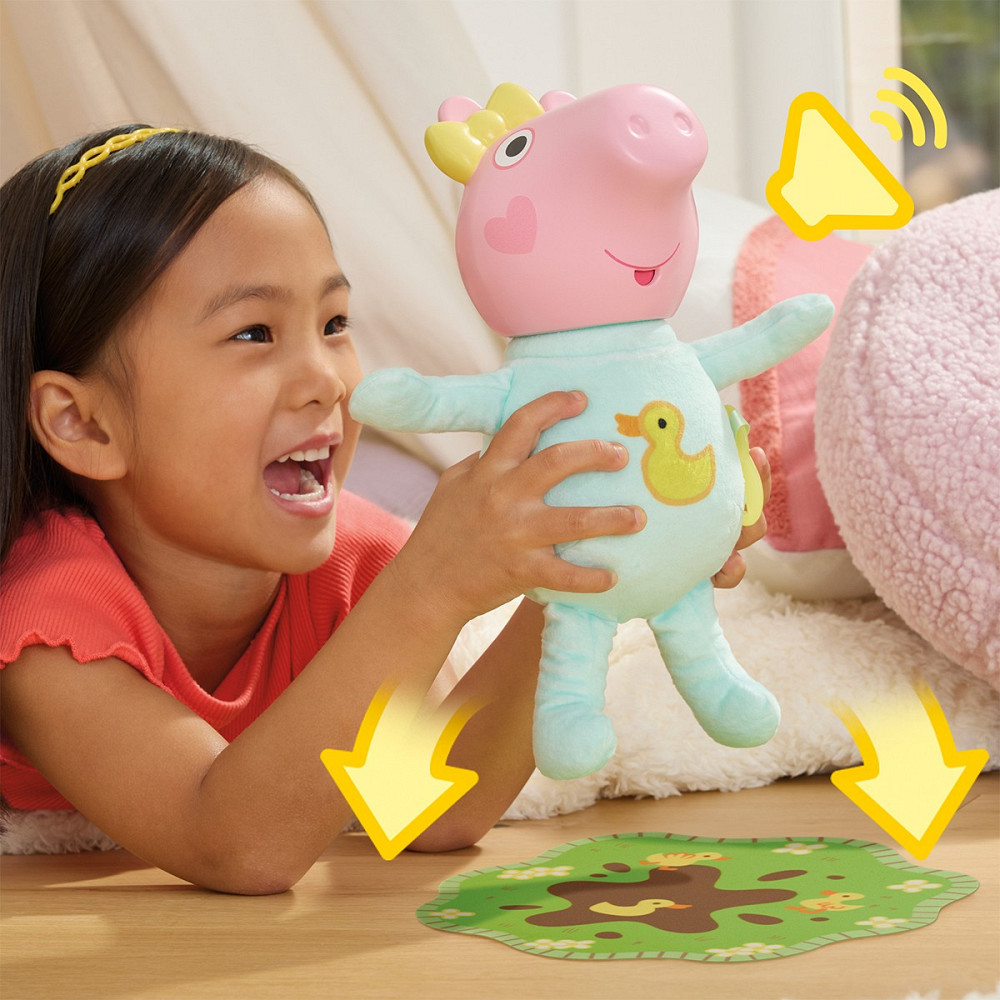 Інтерактивна іграшка Peppa – Крихітка Еві: хрюшки-обіймашки Дніпро - фото 7