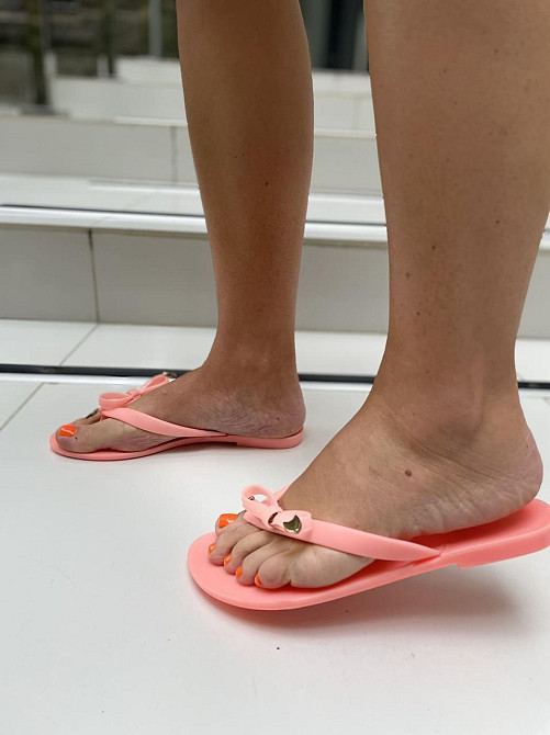 Pretty В'єтнамки жіночі Pretty D2D-20 коралові (літо, силікон) (2526) 37р.39р.41р. Коломия - фото 8