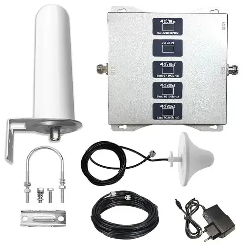 GSM-репитер 5 диапазонов 800/900/1800/2100/2600 МГц с усилением 3G и 4G LTE Киев