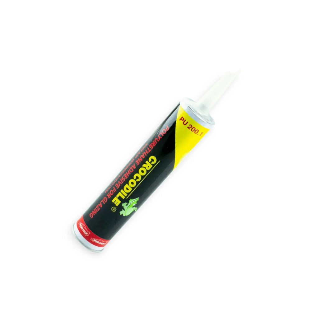 Клей-герметик для вклеювання скла Crocodile 310гр. Мукачево - фото 1