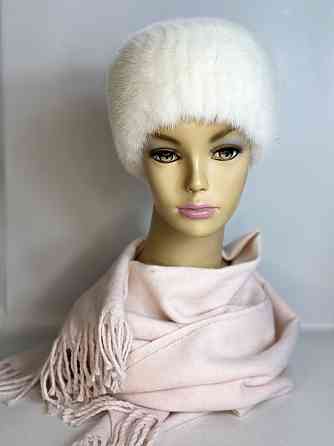 Норкова пов'язка на голову жіноча Білий Харків