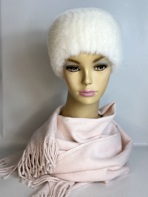 Норкова пов'язка на голову жіноча Білий Харків - фото 1