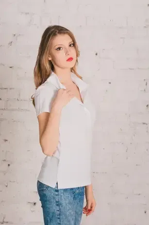 Жіноча футболка Поло Bono 400119 Київ - фото 2