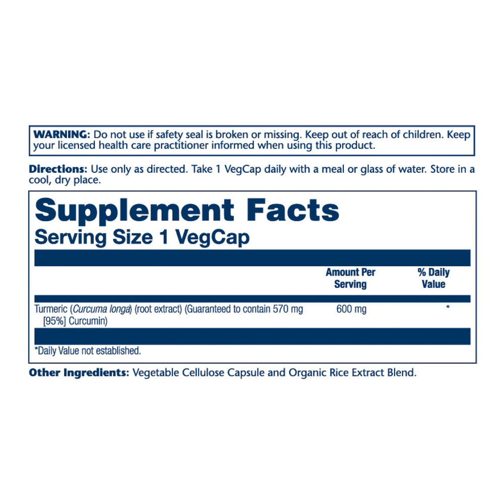 Екстракт куркуми Solaray Turmeric Root Extract One 600 mg 30 стор. капс Київ - фото 4