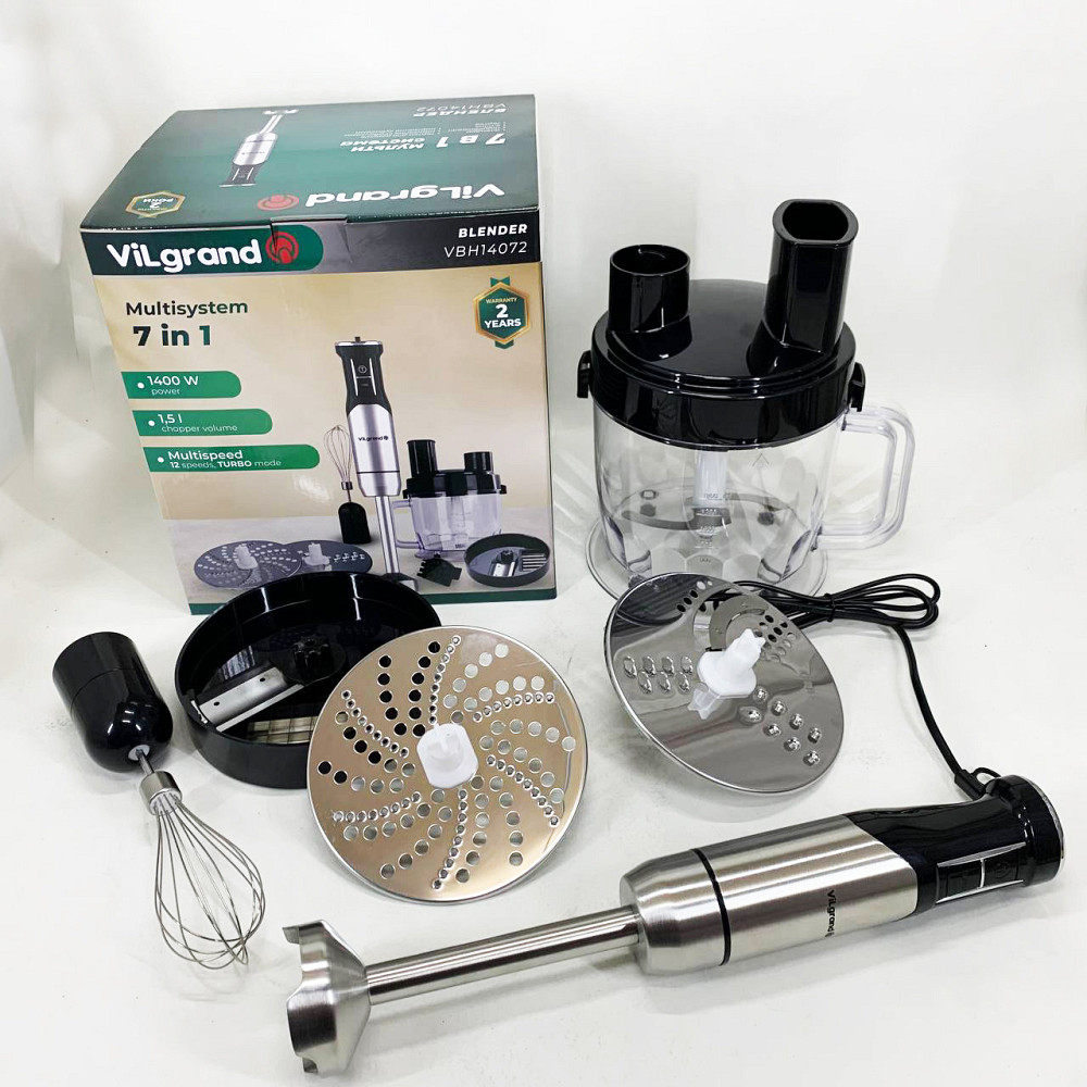 Погружной блендер для домашних нужд, Блендер измельчитель для коктейлей крем-суп HL-13 Львов - изображение 2