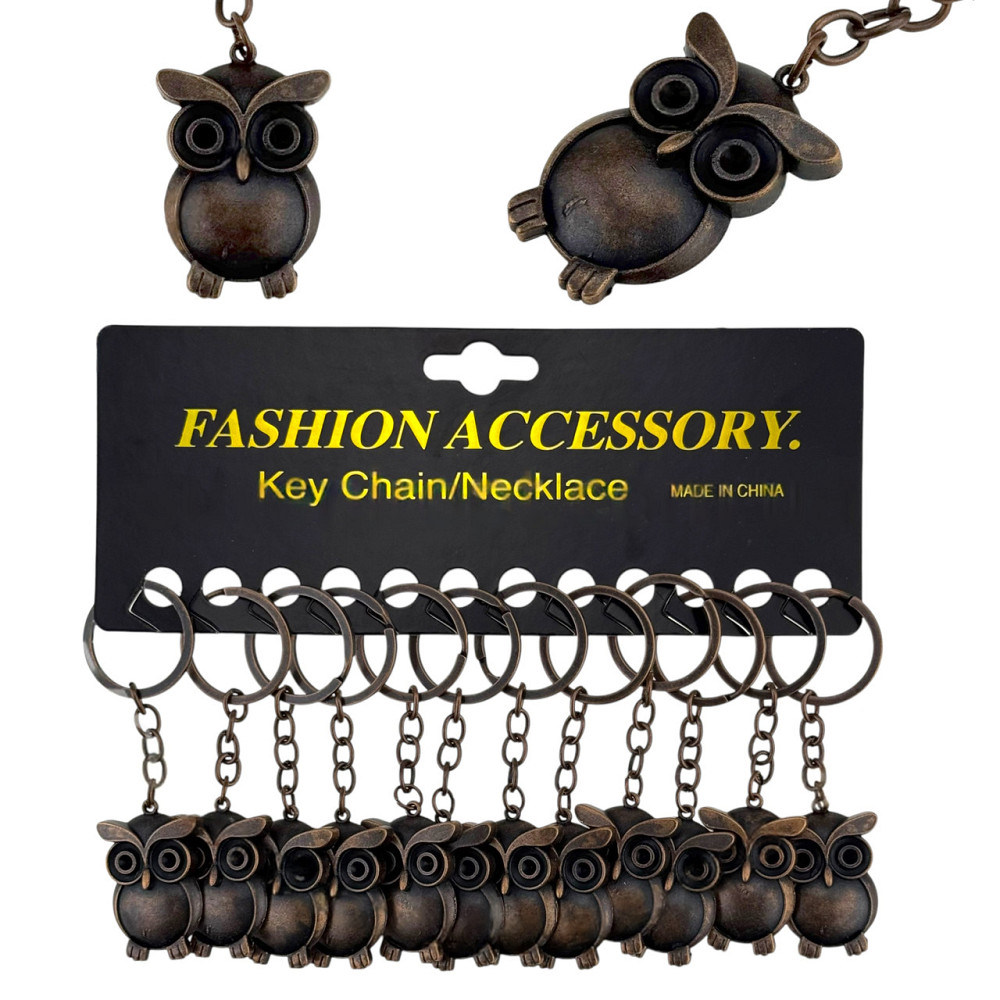 Брелок для ключей модный Сова 12 шт Киев - изображение 1