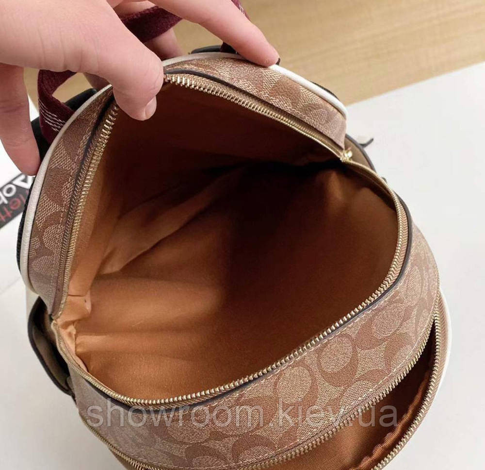 Женский брендовый рюкзак Coach Court (5674) Lux Киев - изображение 7