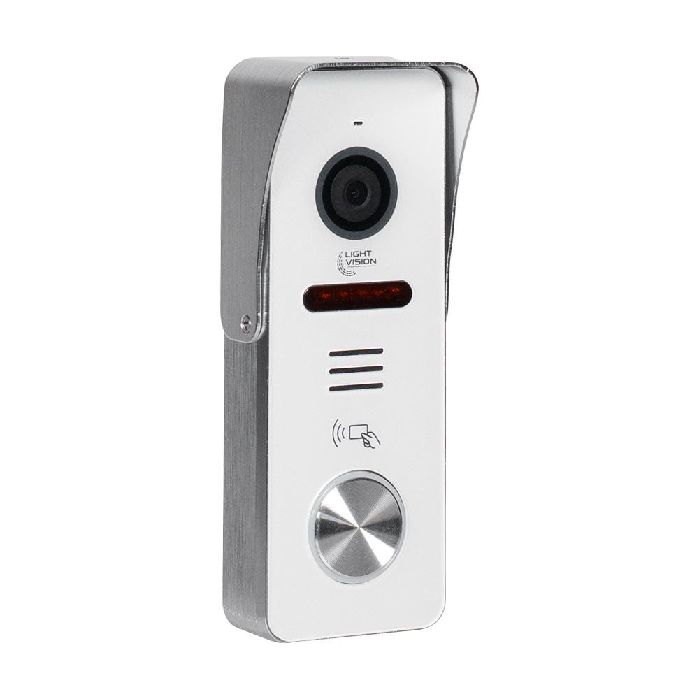 Відеопанель Light Vision RIO FHD(RF) Silver зі зчитувачем Mifare (82-00222) Київ - фото 18