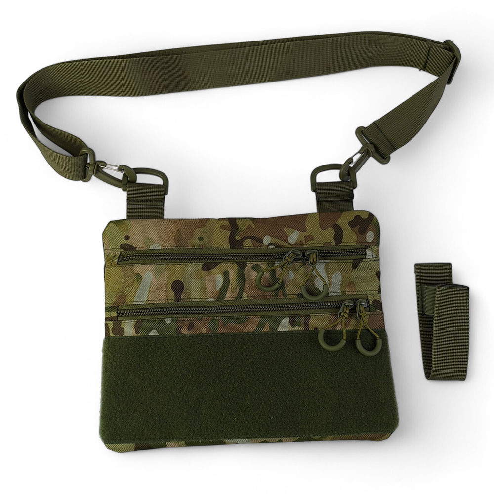 Тактический мессенджер, Рюкзак через плечо военная барсетка, Мужская сумка кроссбоди CM-89 Львов - изображение 8