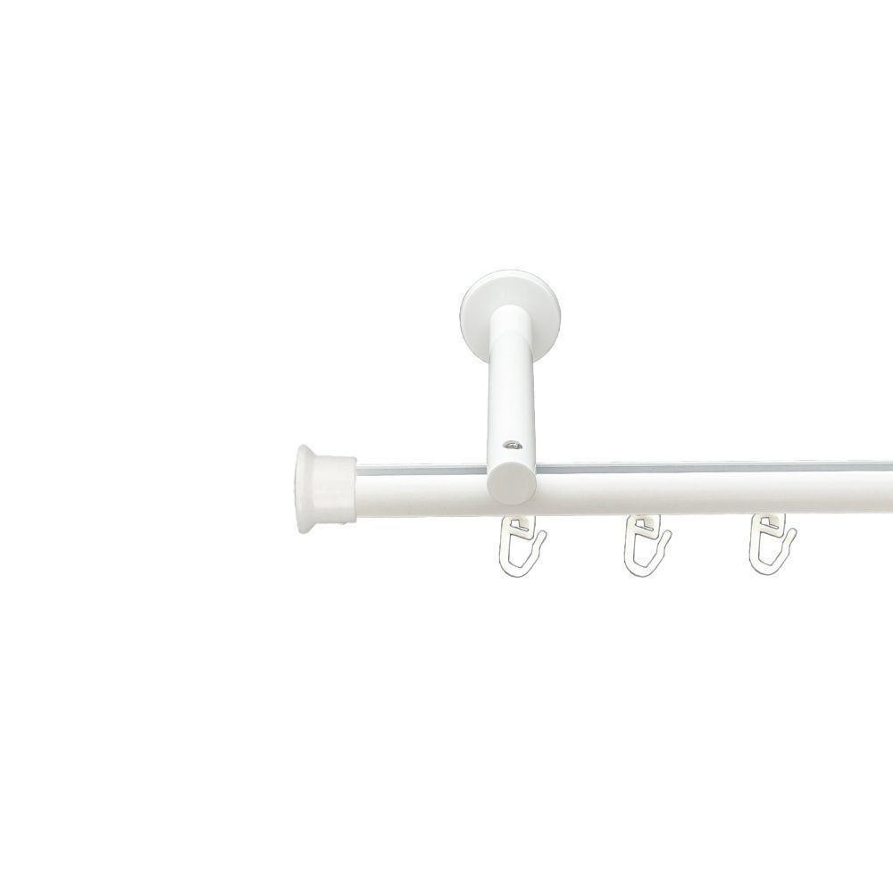 Карниз Orvit Дуо металевий однорядний циліндр+профіль (16 см) профільна труба  Арктіс 19 мм 160 см Львов - изображение 1