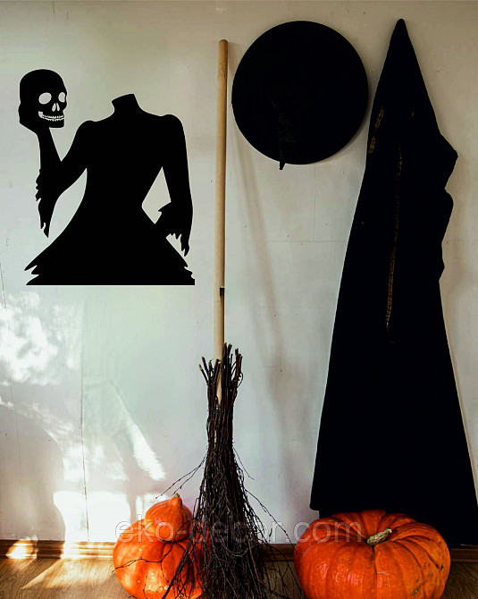 Декоративне настінне Панно «Безголова жінка і череп», Декор на стіну Київ - фото 6