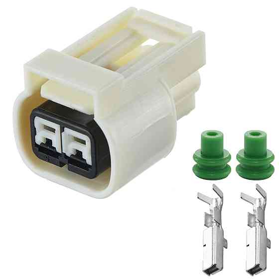 Роз'єм конектор 2-кон., Повторитель Поворотов, Chevrolet Aveo, 936184-1, TE Америка, Корея, Buick, Cadillac, Chevrolet, Daewoo Київ