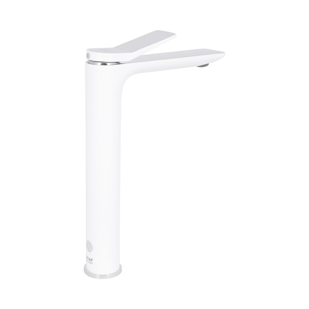 Смеситель для раковины Qtap Presto высокий QTPRE269CRW45577 Chrome/White Киев - изображение 3