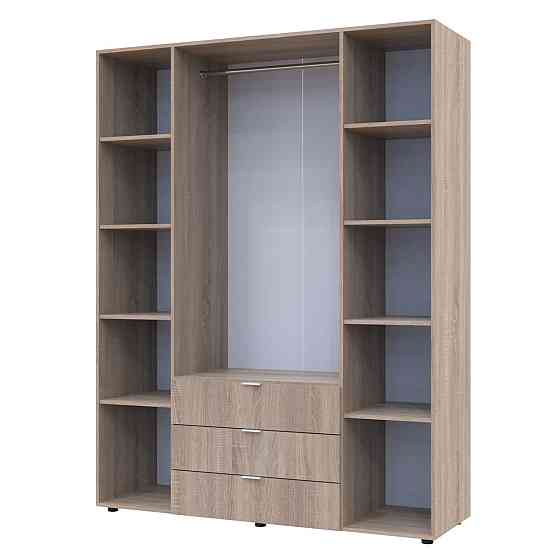 Шафа розпашна для одягу Doros Гелар 155х49,5х203,4 см Дуб сонома (DRS-011102) Львів