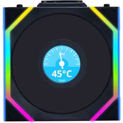 Кулер до корпусу Lian Li Uni Fan SL WIRELESS LCD Reverse, 120-1 (G99.12RSLLCD1W1B.00) Вінниця