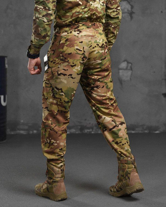 Стрічкові літні тактичні штани мультикам camatos РА4932 Одеса - фото 3
