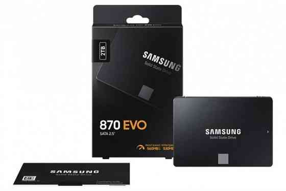 Накопичувач SSD 2TB Samsung 870 EVO 2.5" SATAIII MLC (MZ-77E2T0B/EU) 2.5" Харків