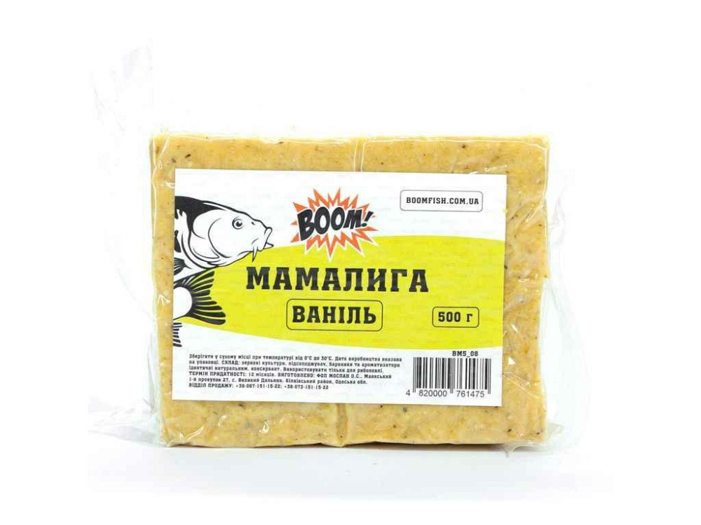 Мамалига Ваниль 500г ТМ BOOM Киев - изображение 1