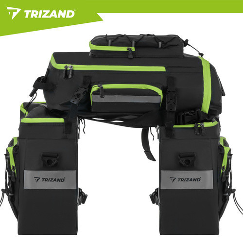 Велосипедная сумка многофункциональная 65 литров 3в1 Trizand (27339) Нововолынск - изображение 5