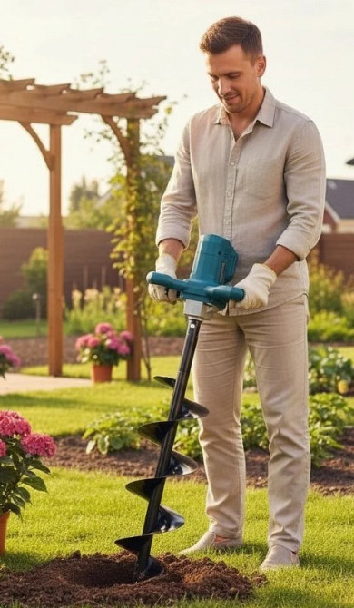 Акумуляторний інструмент 2-в-1 BX-3283 (Бур + Міксер), 48В 5.0Ah, безщітковий, 3000 Вт, 2 акумулятори Одеса - фото 6