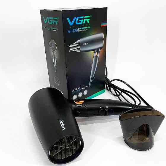 Хороший фен для волосся VGR, Фен для красивої укладки волосся Електричний з дифузором VF-22 Івано-Франківськ