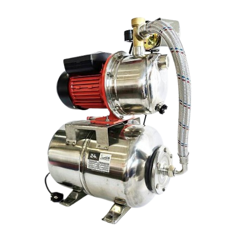 Насосна станція 1,1кВт 50м 52л/хв горизонтальний 24л в зборі JY 1000 WISLA Житомир - изображение 1